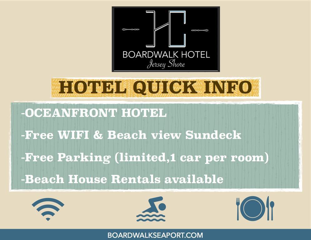 Boardwalk Hotel Charlee & Apartments Beach Hotel Oceanfront سيسايد هايتس المظهر الخارجي الصورة